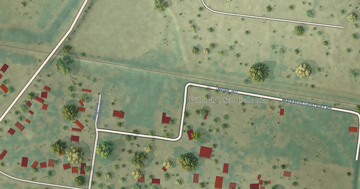 Map of Villa del Sol, Texas in 2026