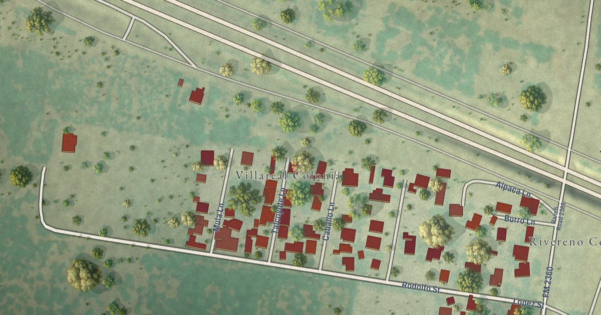 Map of Villarreal, Texas in 2026