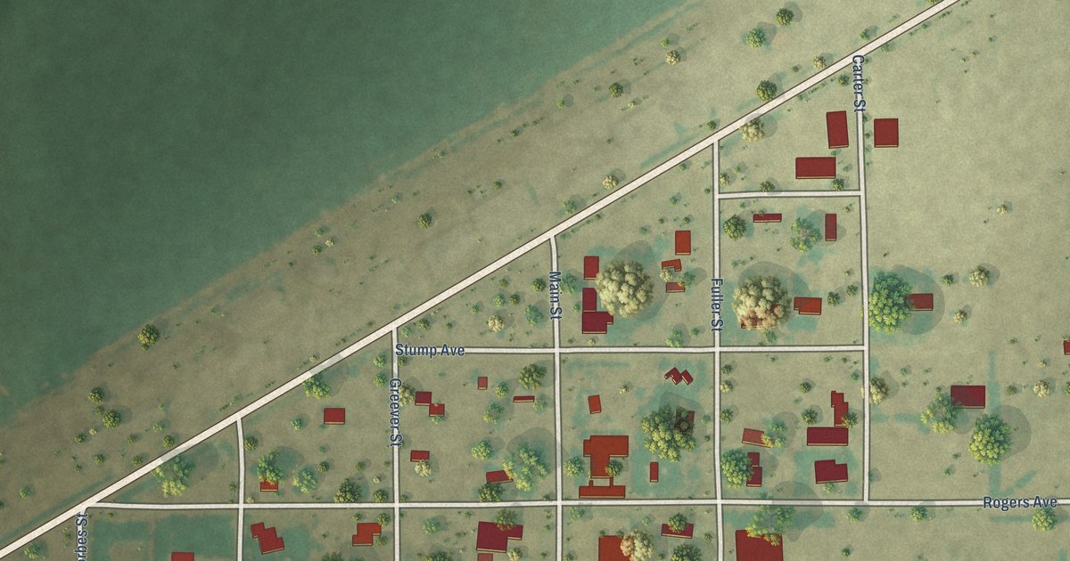 Map of Waka, Texas in 2026