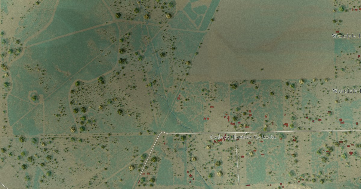 Map of Westdale, Texas in 2026