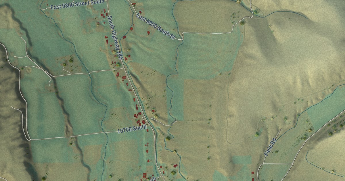 Map of Avon, Utah in 2026