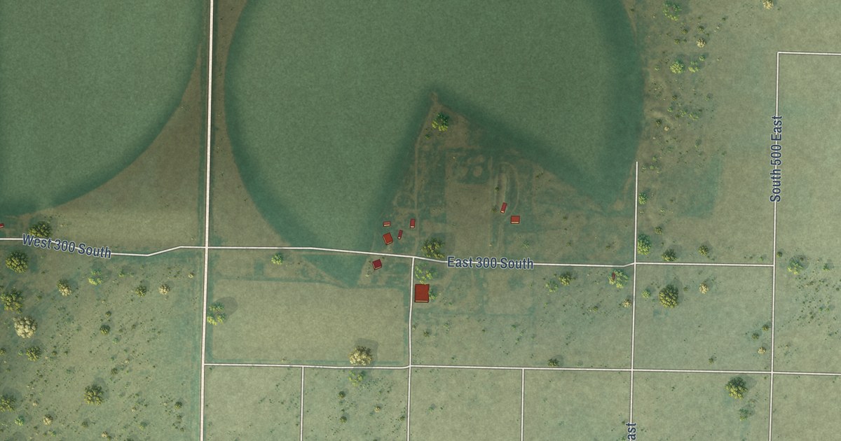 Map of Beryl Junction, Utah in 2026