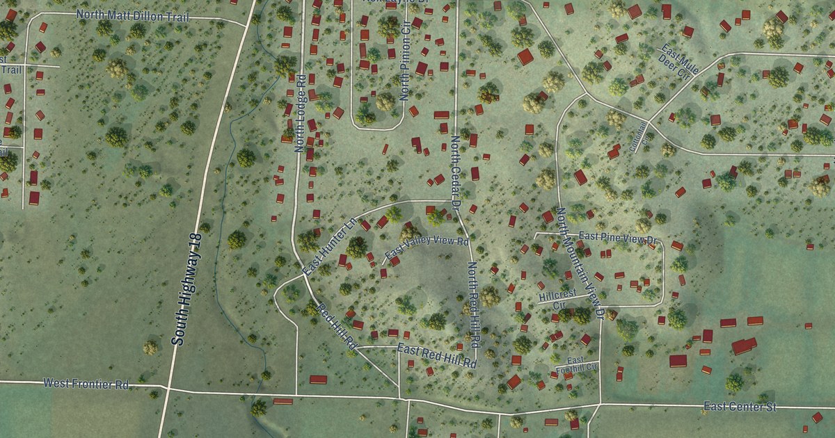 Map of Central, Utah in 2026