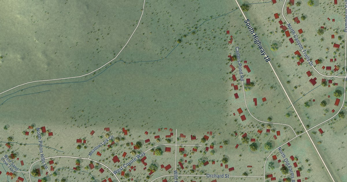 Map of Dammeron Valley, Utah in 2026