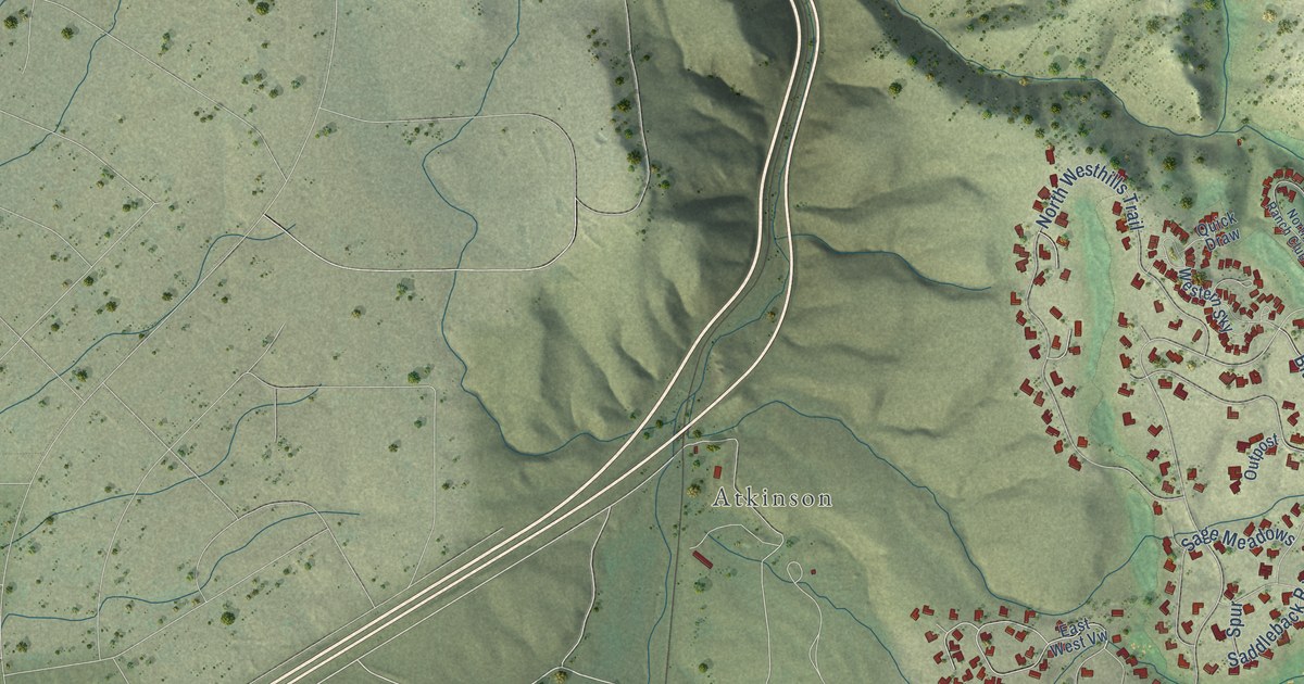Map of East Basin, Utah in 2026