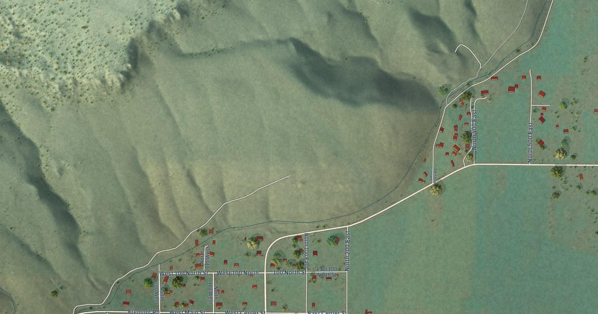 Map of Fremont, Utah in 2026