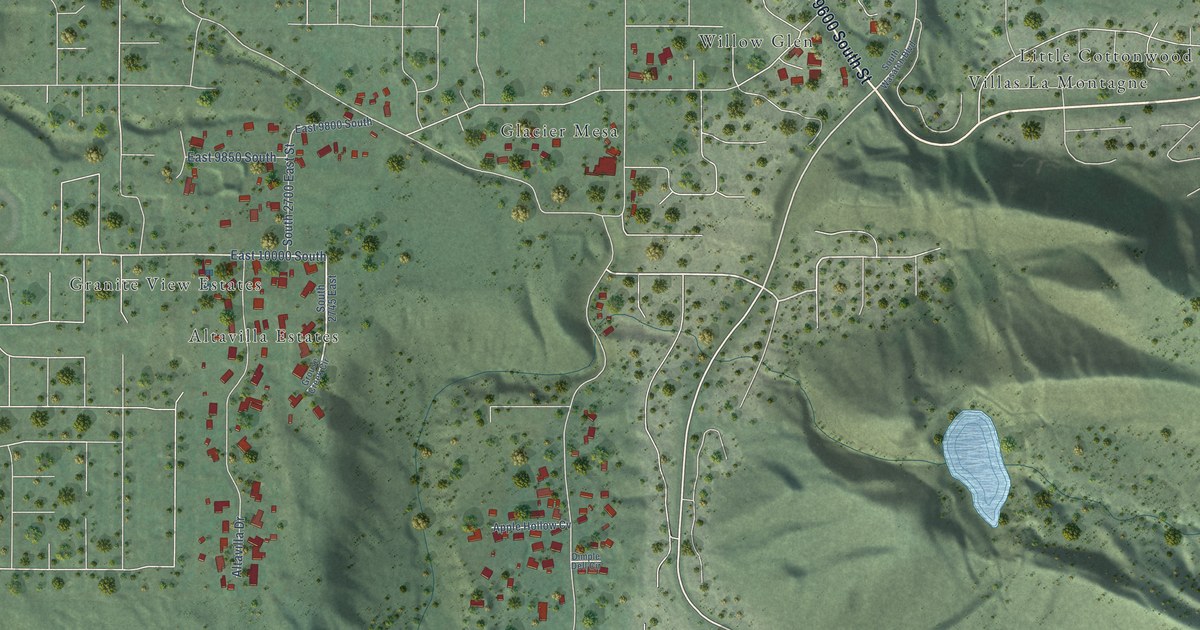 Map of Granite, Utah in 2026