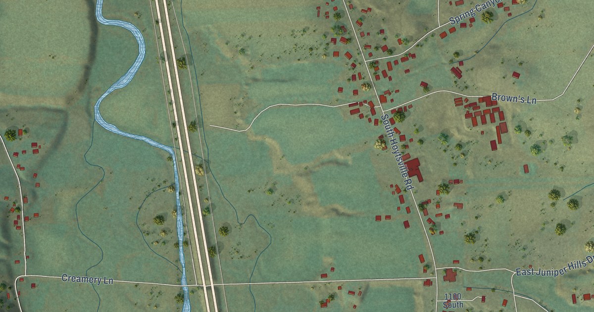 Map of Hoytsville, Utah in 2026