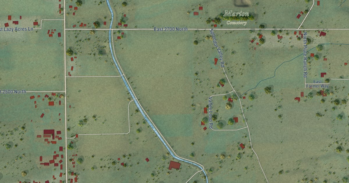 Map of Marion, Utah in 2026