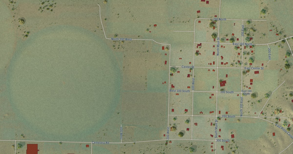 Map of Newcastle, Utah in 2026