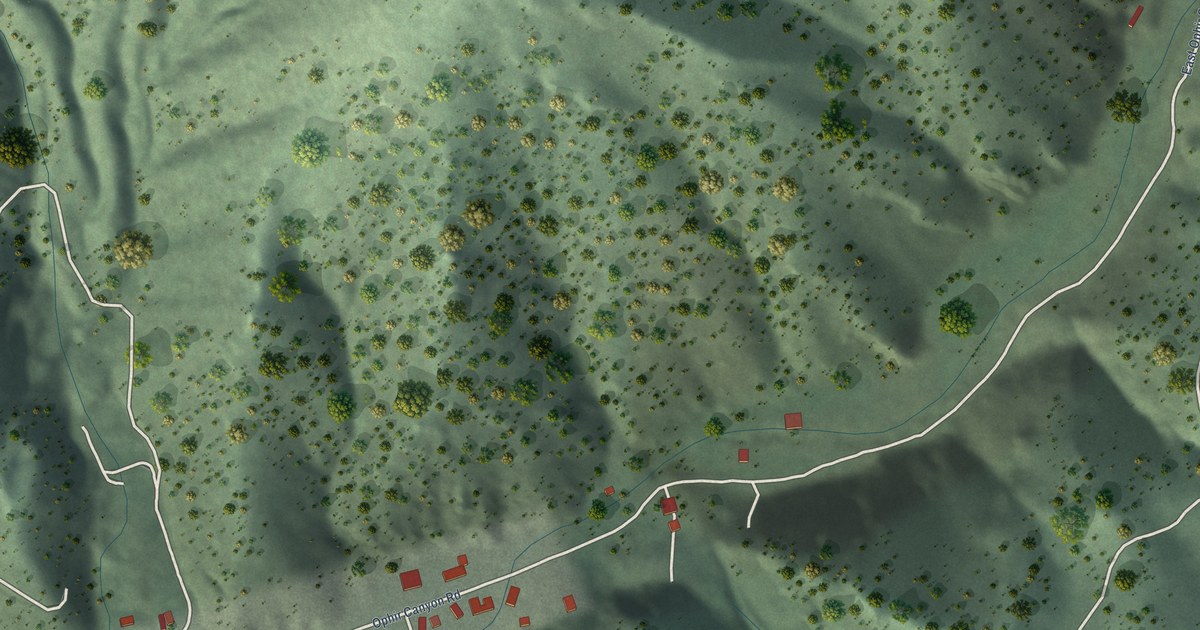 Map of Ophir, Utah in 2026