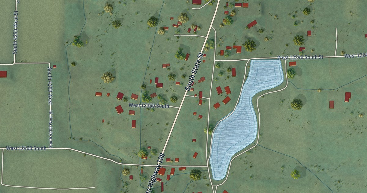 Map of Spring Lake, Utah in 2026