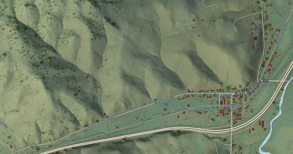 Map of Wanship, Utah in 2026