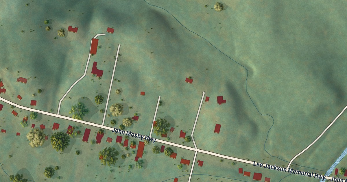 Map of Aldie, Virginia in 2026