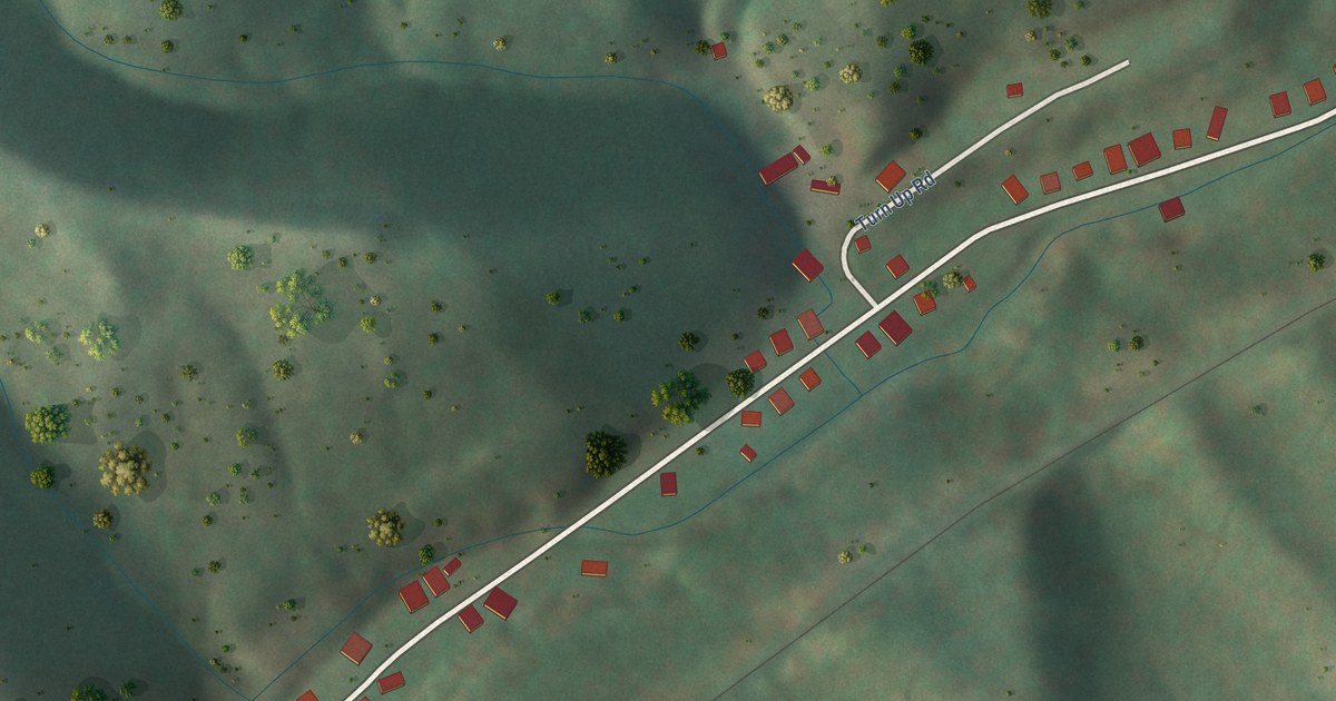 Map of Amonate, Virginia in 2026