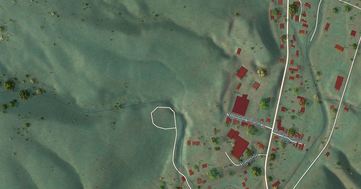 Map of Bastian, Virginia in 2026