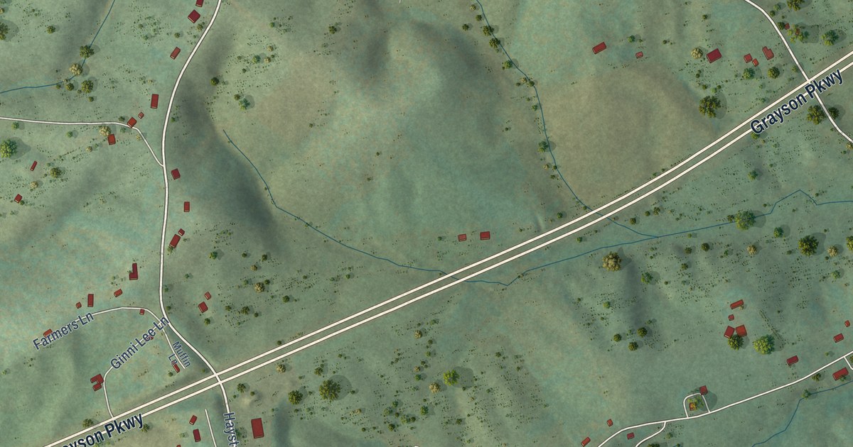 Map of Baywood, Virginia in 2026