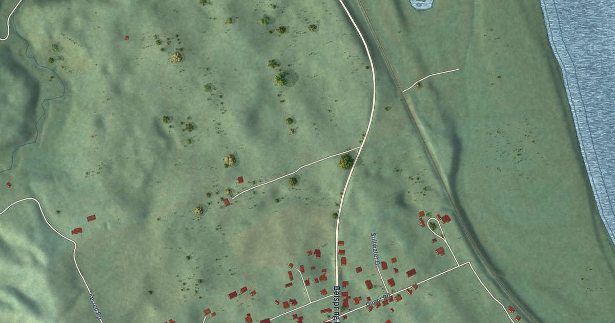 Map of Belspring, Virginia in 2026