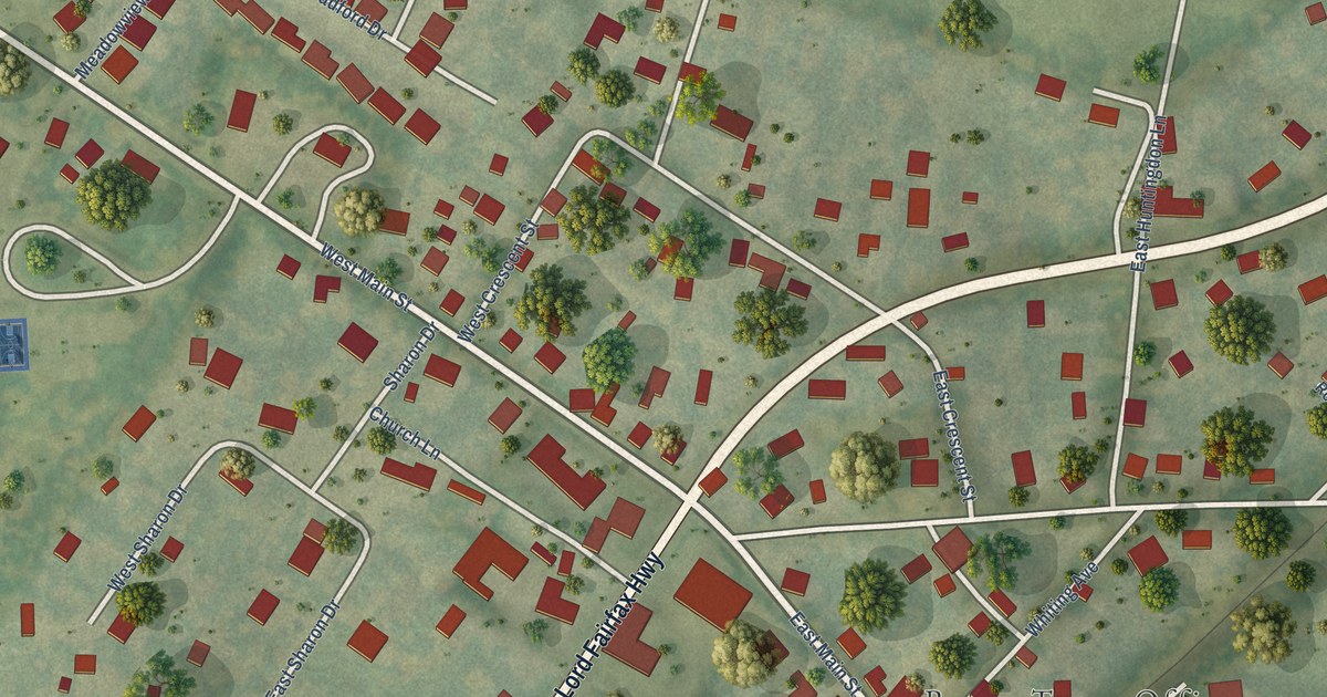 Map of Boyce, Virginia in 2026