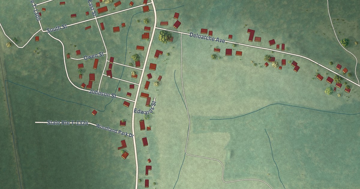 Map of Boykins, Virginia in 2026