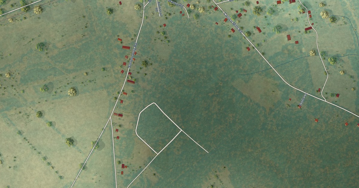 Map of Brandy Station, Virginia in 2026