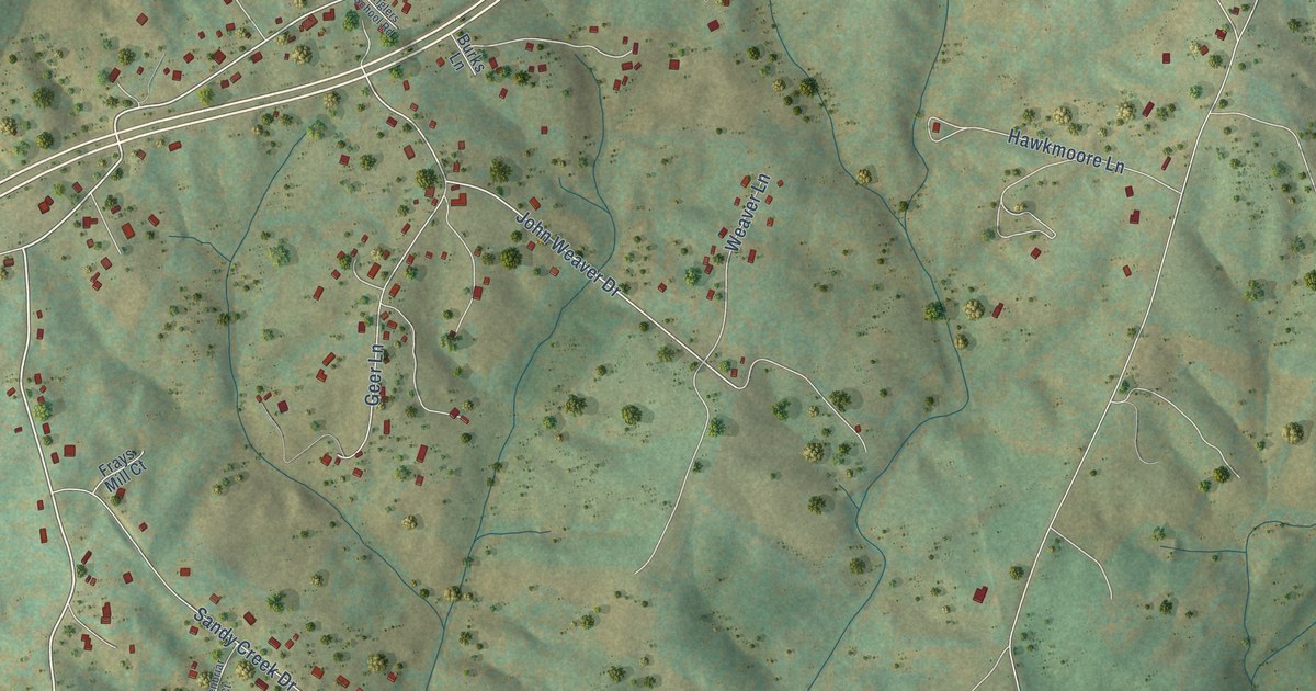 Map of Brightwood, Virginia in 2026