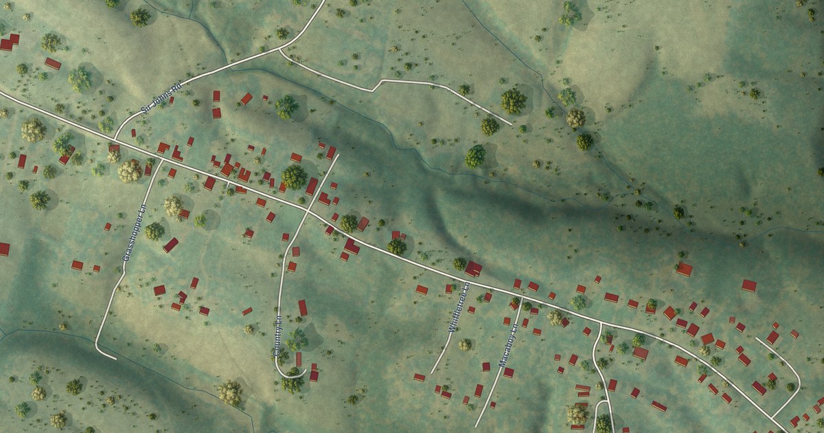 Map of Brucetown, Virginia in 2026