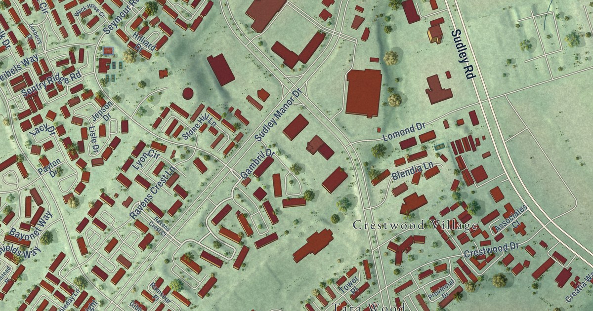 Map of Bull Run, Virginia in 2026