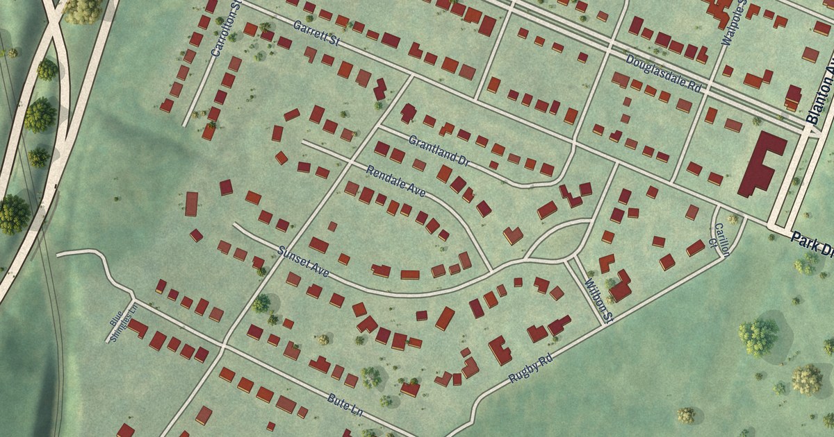 Detailed Map of Carillon, Virginia