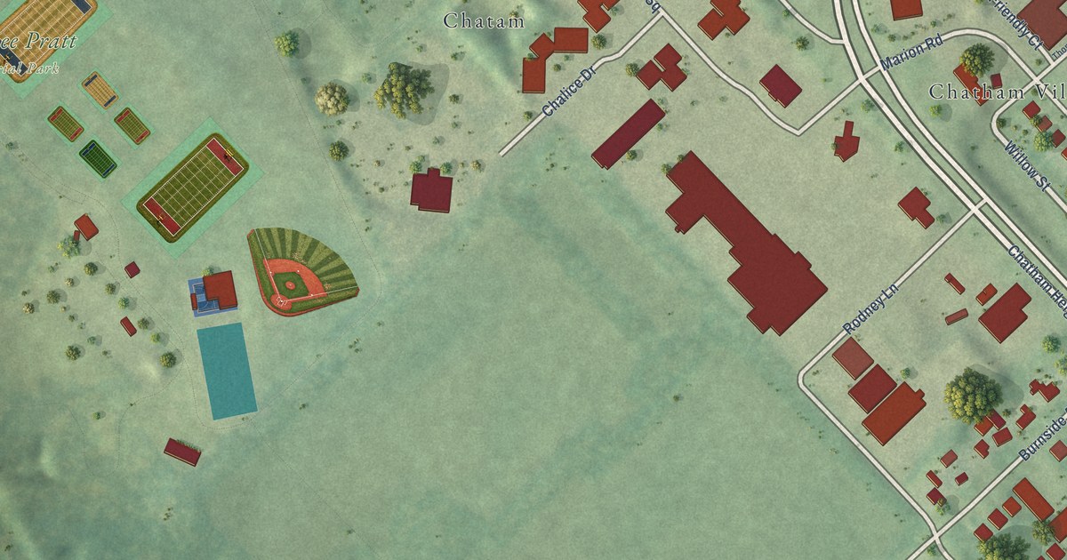 Map of Chatham Heights, Virginia in 2026