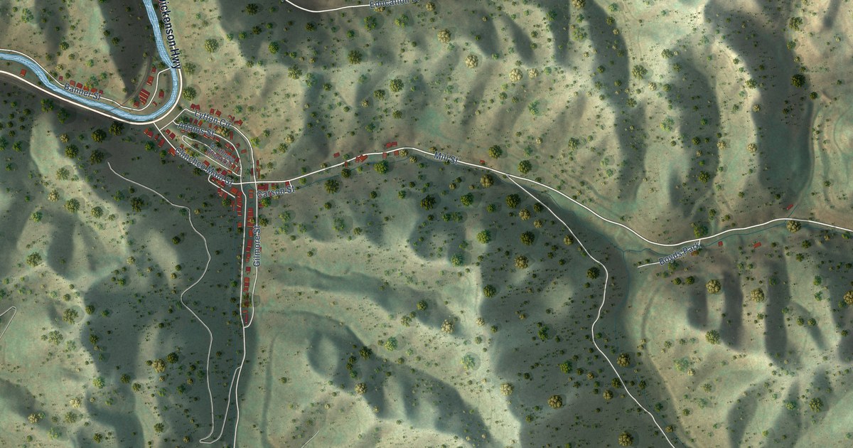 Map of Clinchco, Virginia in 2026