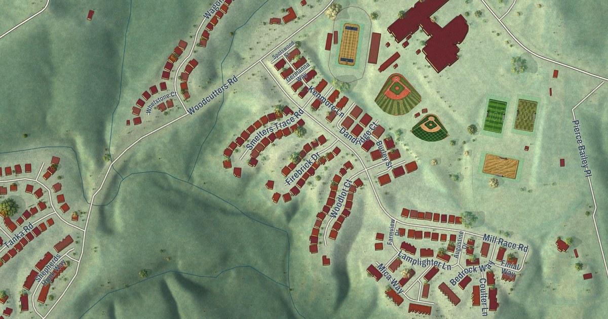 Map of Colonial Forge, Virginia in 2026