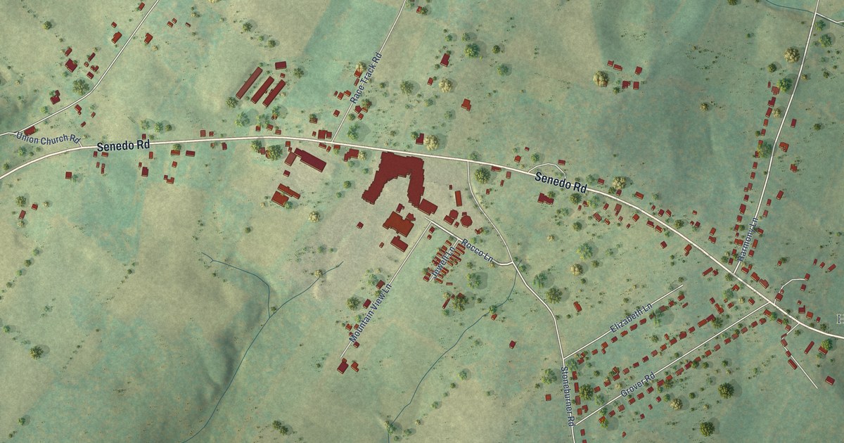 Map of Columbia Furnace, Virginia in 2026