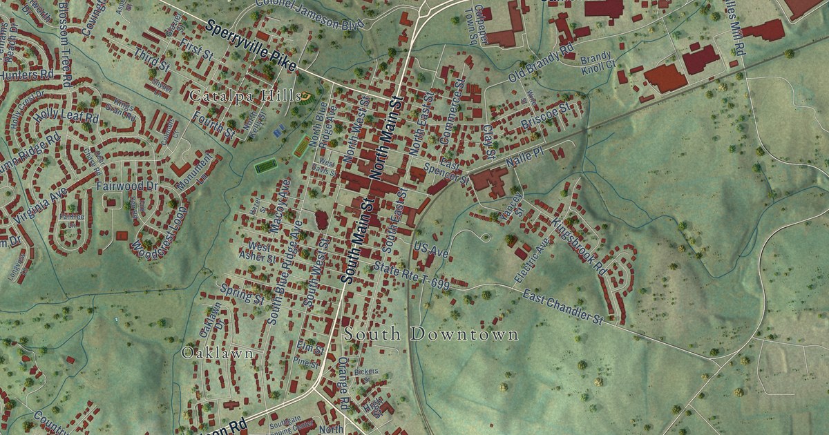 Map of Culpeper, Virginia in 2026
