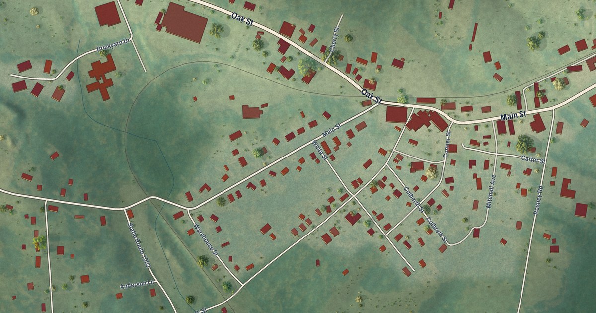 Map of Dillwyn, Virginia in 2026