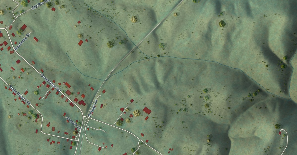 Map of Draper, Virginia in 2026