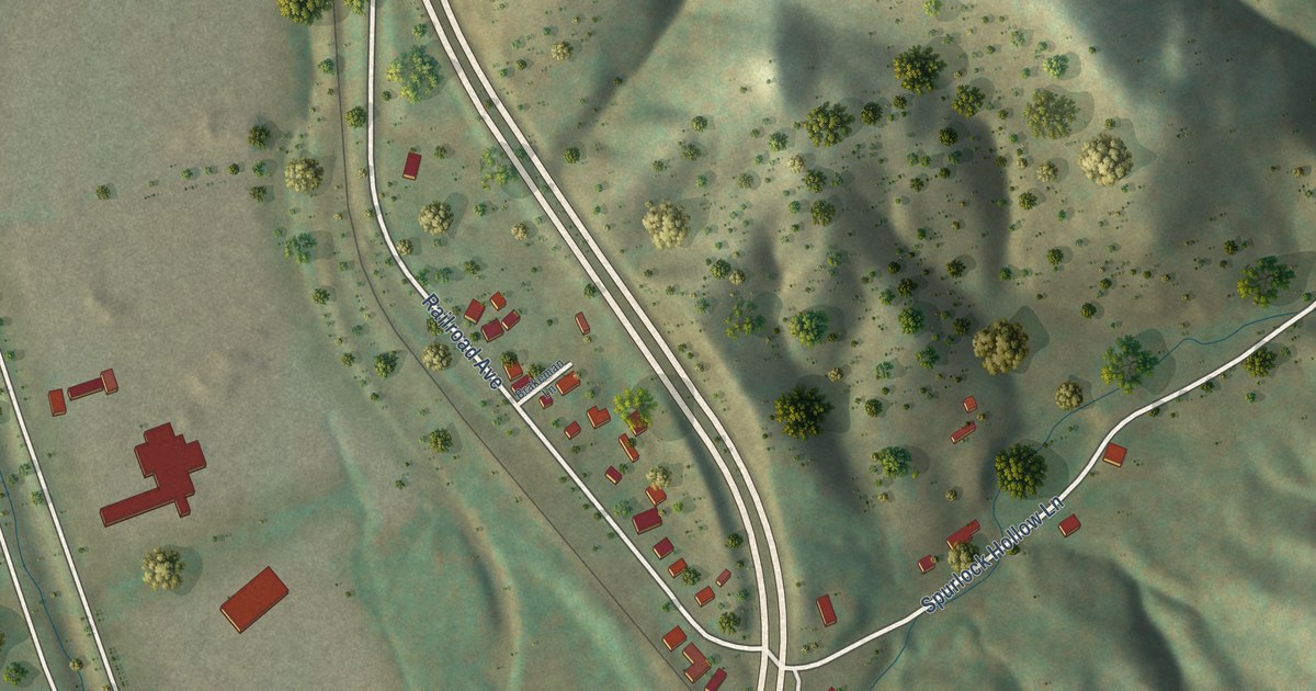Map of Duffield, Virginia in 2026