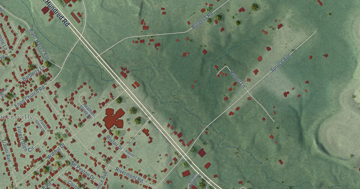 Map of Enon, Virginia in 2026