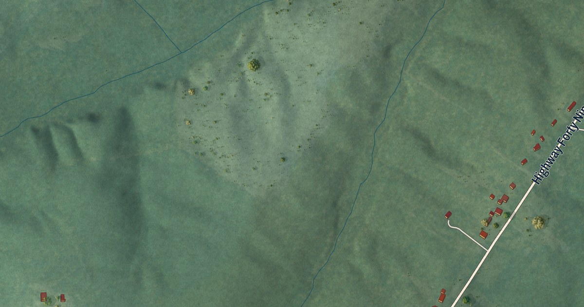 Map of Fairview, Virginia in 2026