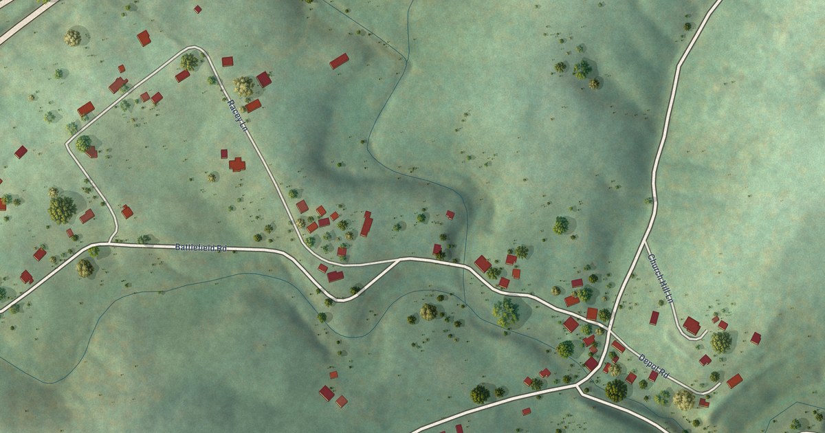 Map of Fishers Hill, Virginia in 2026