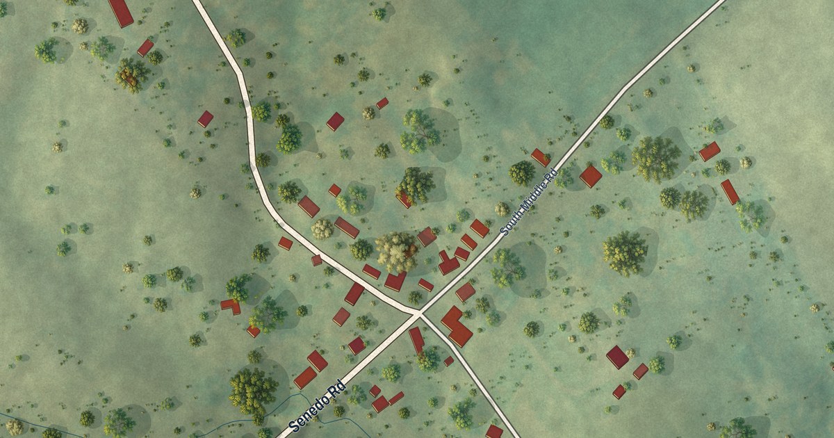 Map of Forestville, Virginia in 2026