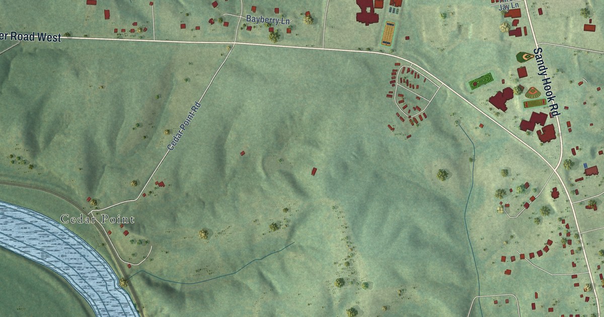Map of Goochland, Virginia in 2026