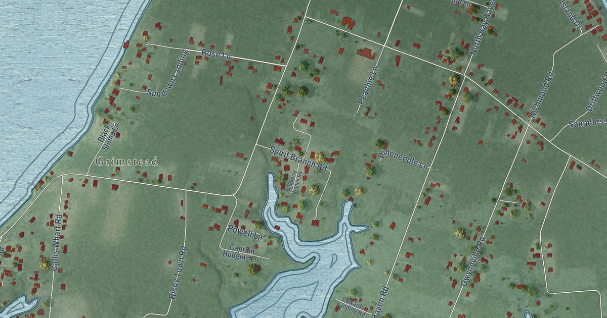 Map of Gwynn, Virginia in 2026