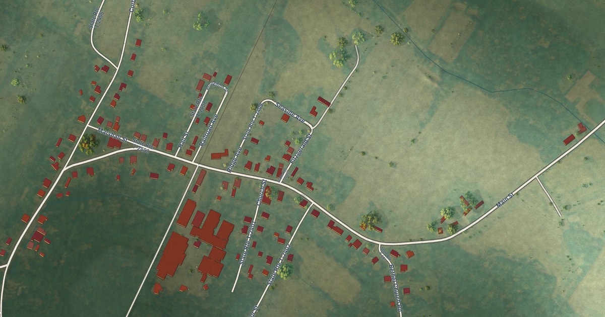 Map of Hallwood, Virginia in 2026