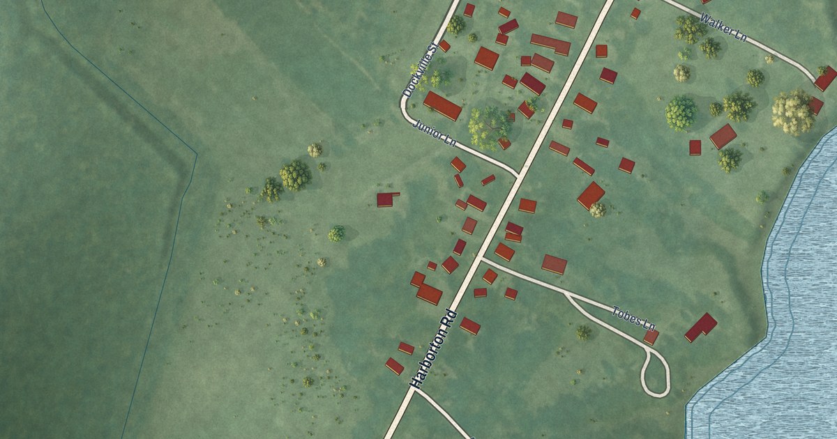Map of Harborton, Virginia in 2026