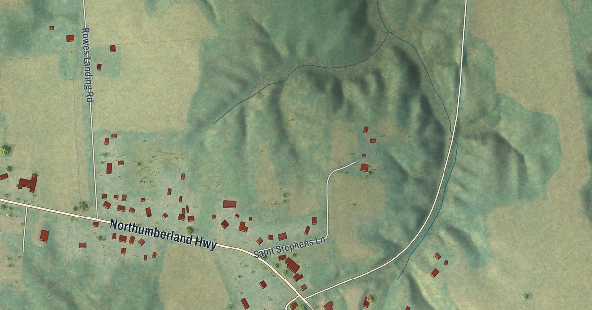 Map of Heathsville, Virginia in 2026