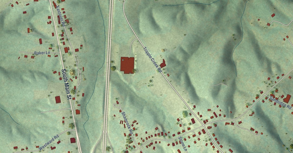 Map of Henry Fork, Virginia in 2026