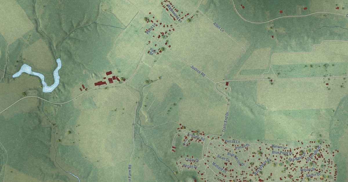 Map of Horntown, Virginia in 2026