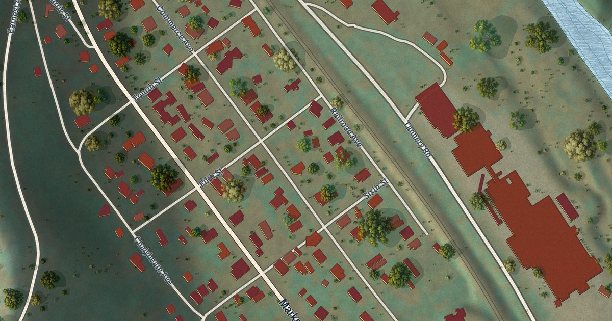 Map of Iron Gate, Virginia in 2026