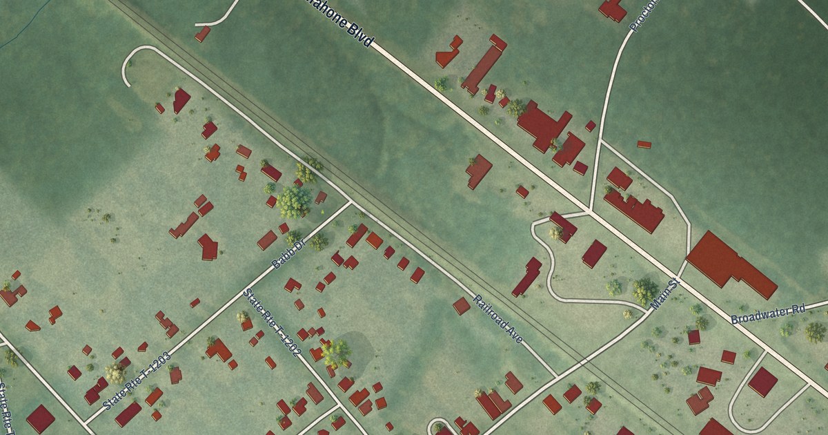 Map of Ivor, Virginia in 2026